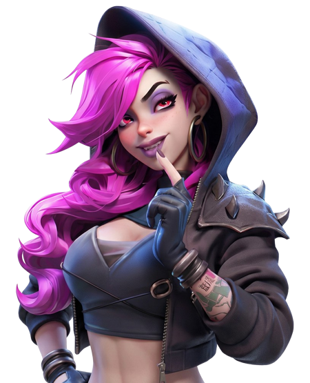Violet hero portrait